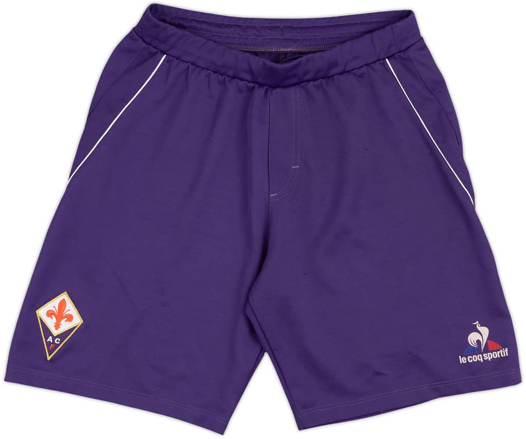 2015-16 Fiorentina Home Shorts - 8/10 - (L.Boys)