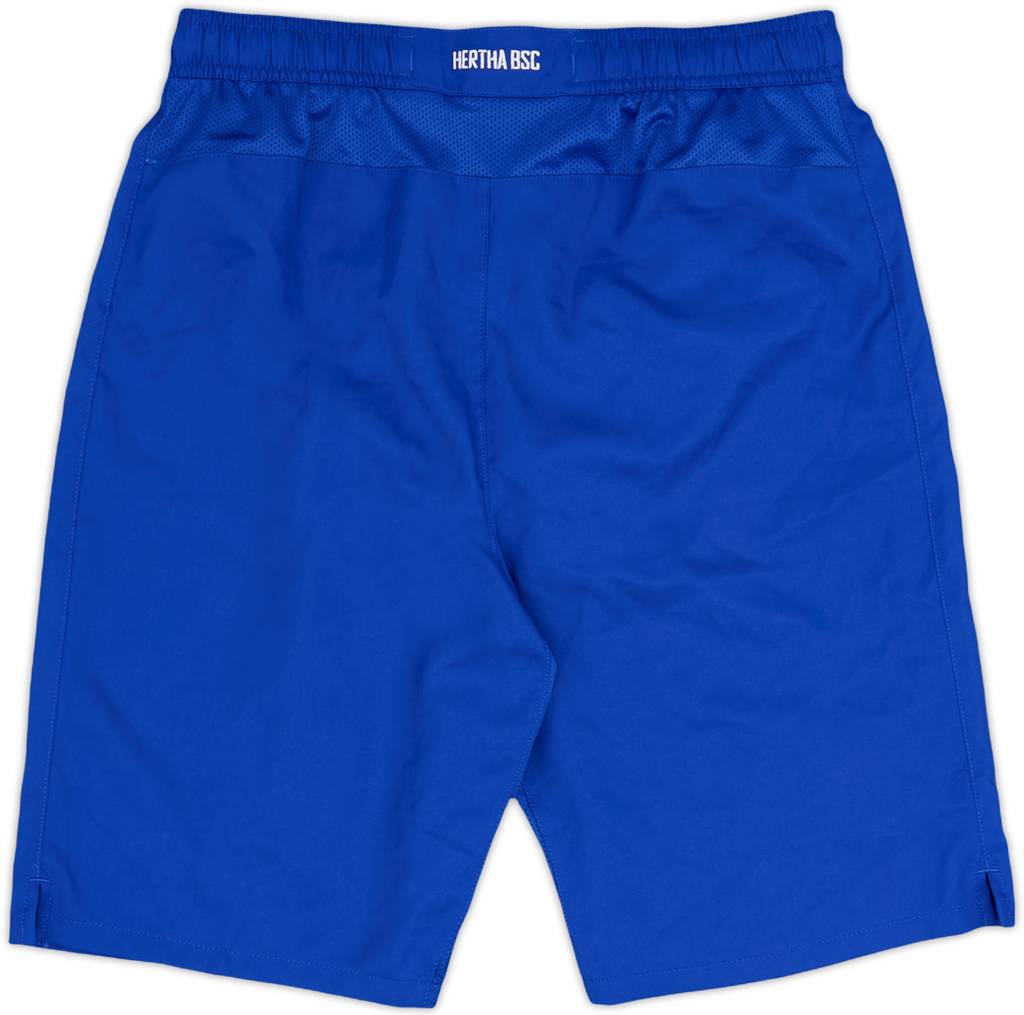 2012-13 Hertha Berlin Home Shorts - 10/10 - (XL.Boys)