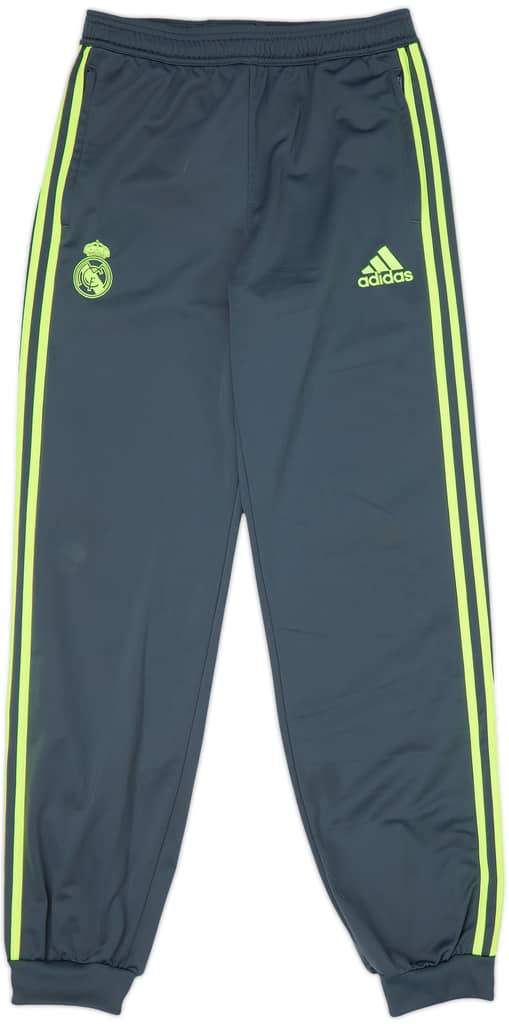 2015-16 Real Madrid adidas Track Pants/Bottoms - 9/10 - (XL.Boys)