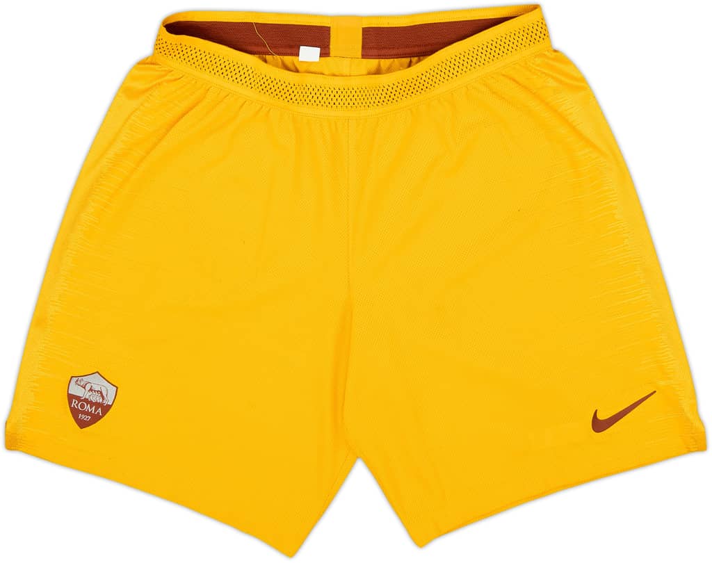 2018-19 Roma Player Issue Third Shorts - 6/10 - (L)