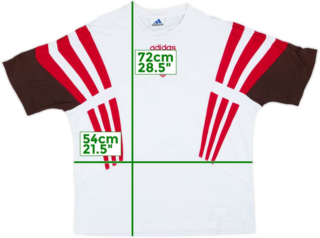 1996-97 Stuttgart adidas Cotton Tee - 8/10 - (XL)