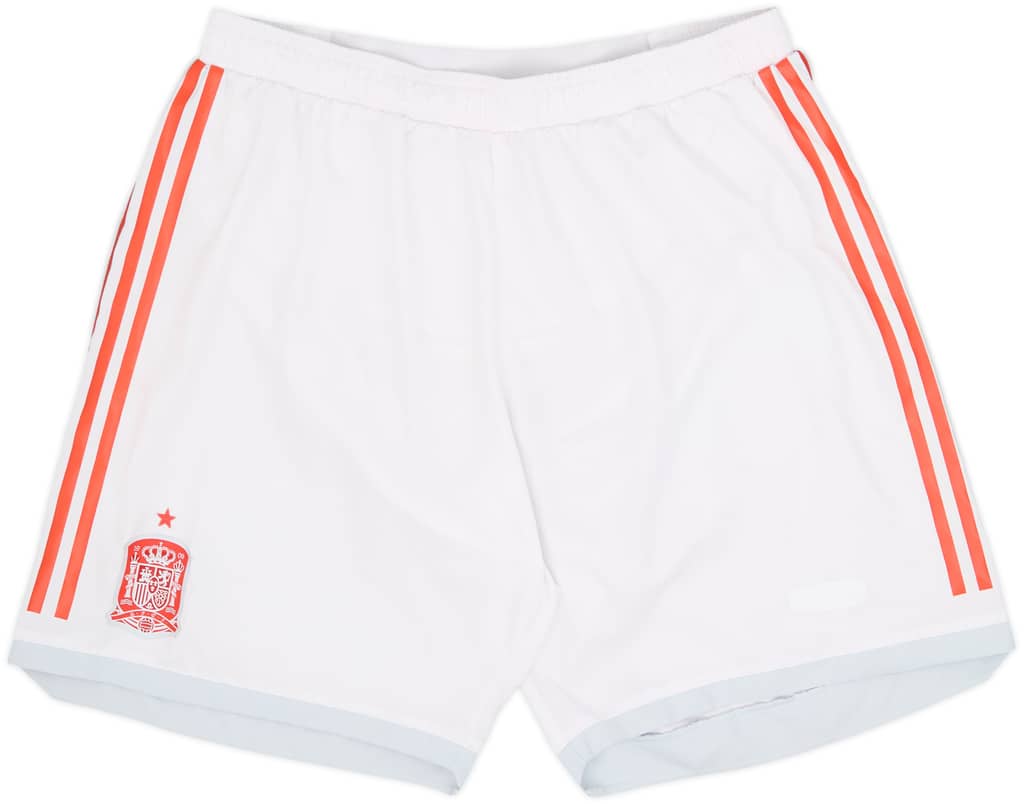 2018-19 Spain Authentic Away Shorts - 5/10 - (XL)