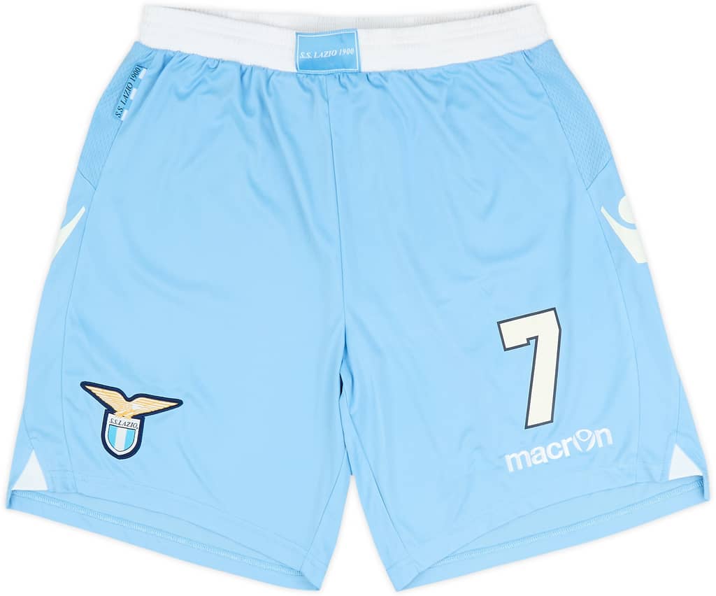 2012-13 Lazio Away Shorts #7 - 8/10 - (S)