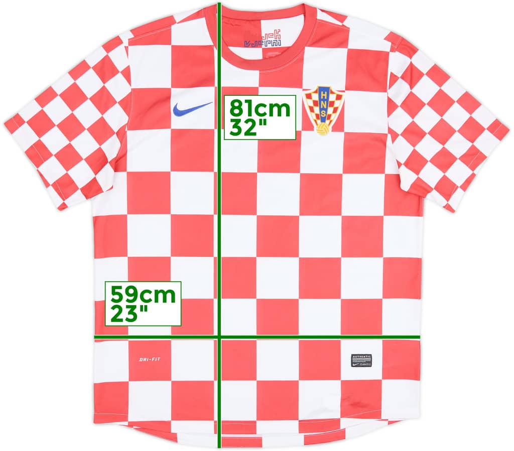 2012-14 Croatia Home Shirt - 7/10 - (XL)