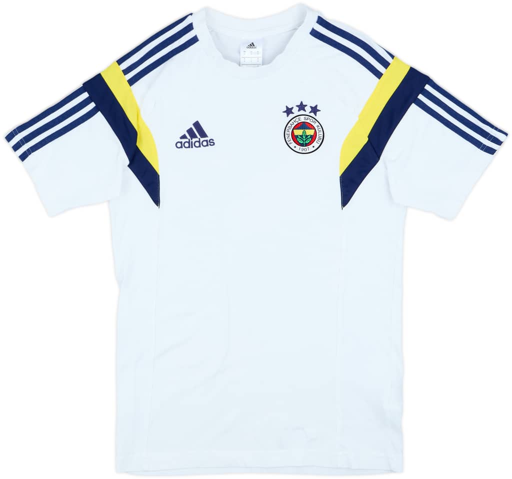 2014-15 Fenerbahce adidas Cotton Tee - 9/10 - (S)