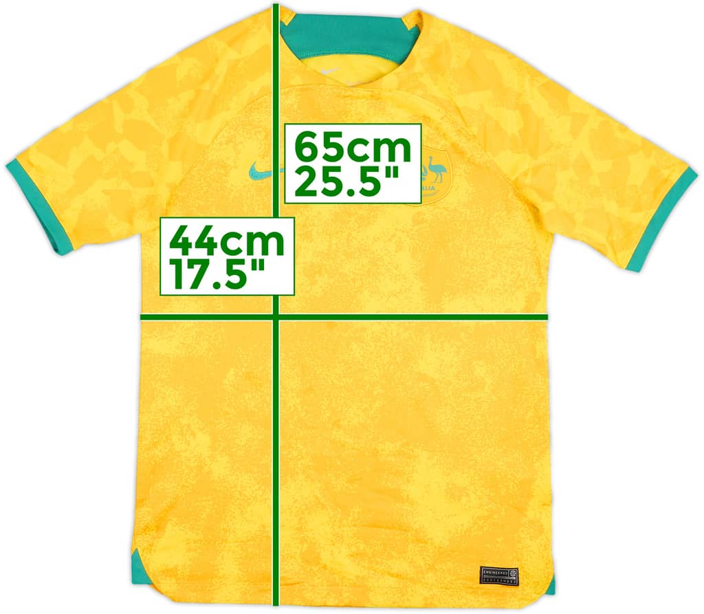 2022-25 Australia Home Shirt - 7/10 - (Women's XL)