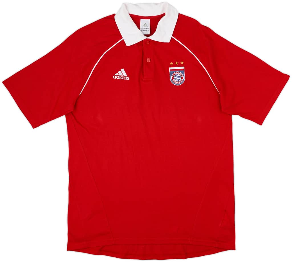 2005-06 Bayern Munich adidas Polo Shirt - 8/10 - (L)