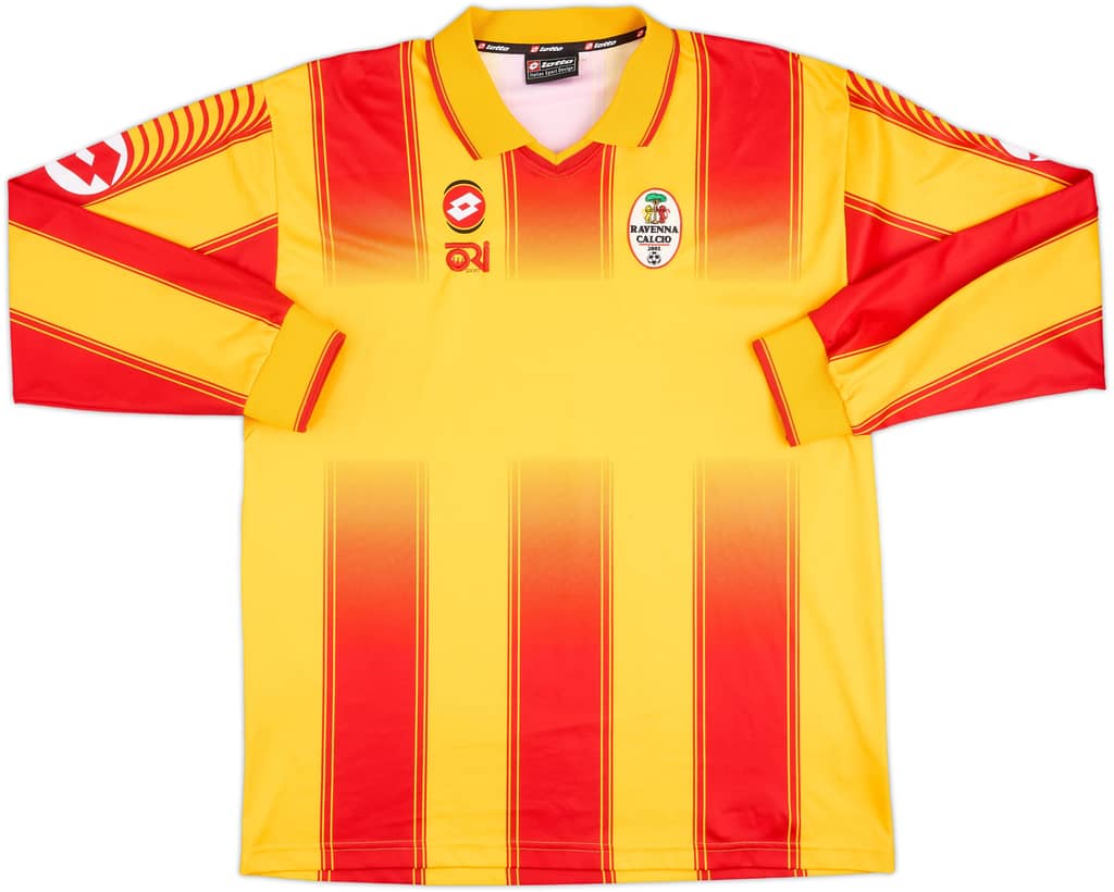 2002-03 Ravenna Away L/S Shirt - 8/10 - (XL)