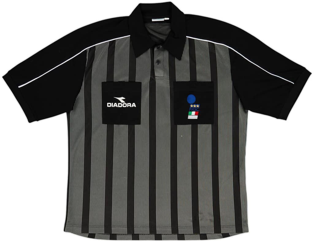 1999-00 Italy Diadora Referee Shirt - 7/10 - (XXL)