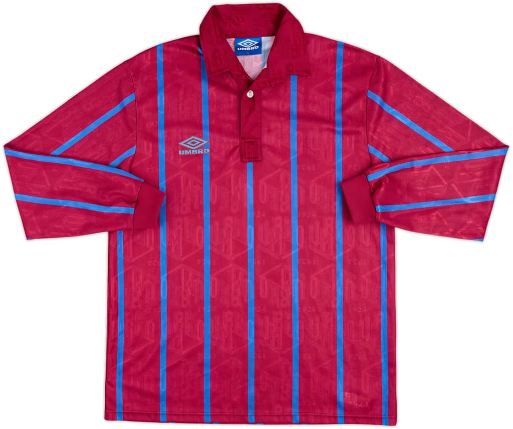 1990s Umbro Template L/S Shirt - 9/10 - (L)