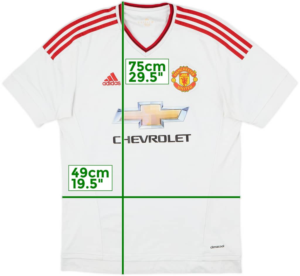 2015-16 Manchester United Away Shirt - 5/10 - (M)