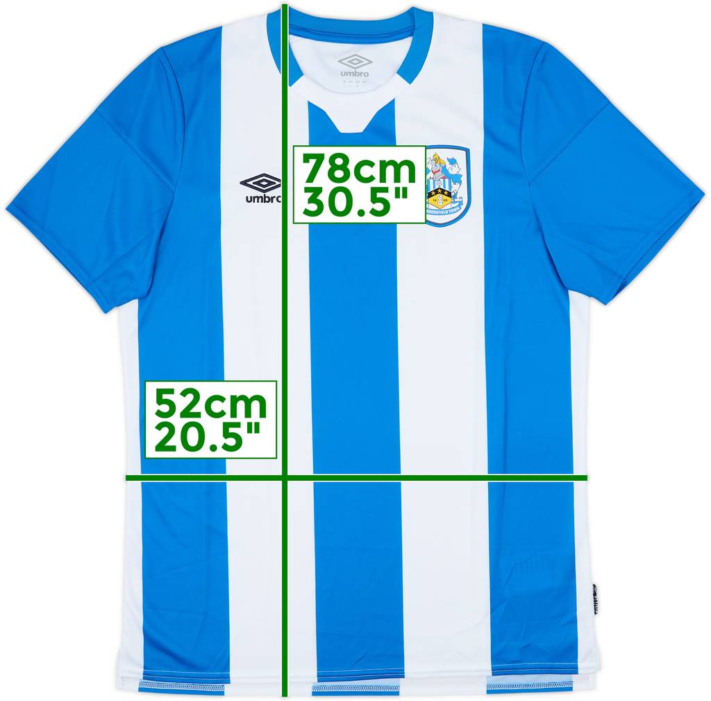 2020-21 Huddersfield Home Shirt - 10/10 - (L)