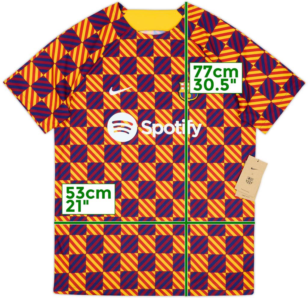 2022-23 Barcelona Nike Training Shirt (L)