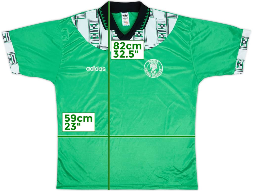 1994-95 Nigeria Local Camiseta - 8/10 - (XL)