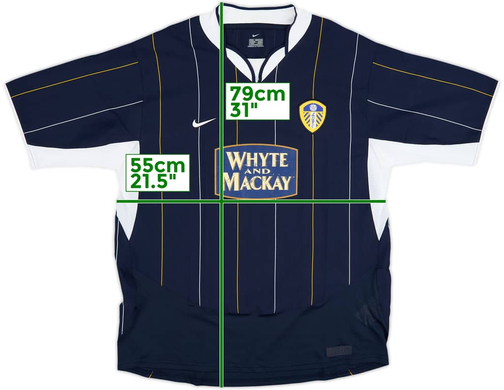 Camiseta de visitante del Leeds United 2003-04 - 5/10 - (L)