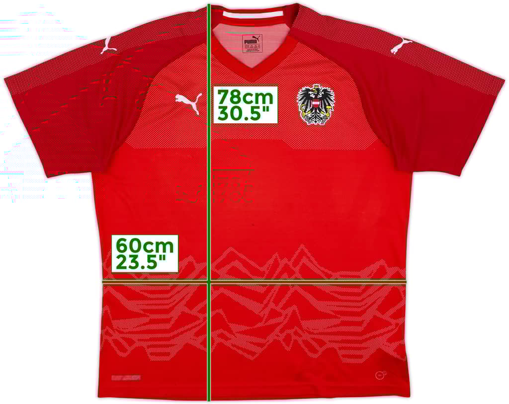 2018-19 Austria Home Shirt - 6/10 - (XXL)