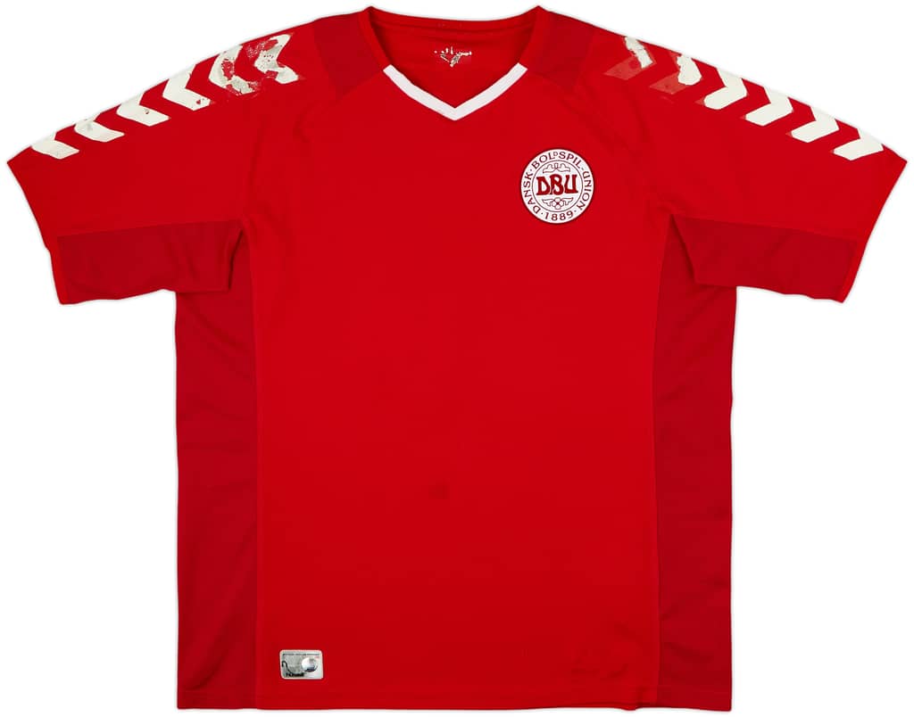 Camiseta de local del Denmark 2003-04 - 4/10 - (L)
