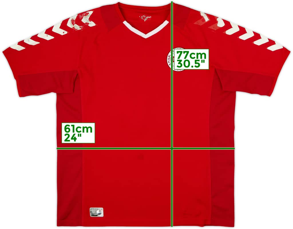 Camiseta de local del Denmark 2003-04 - 4/10 - (L)