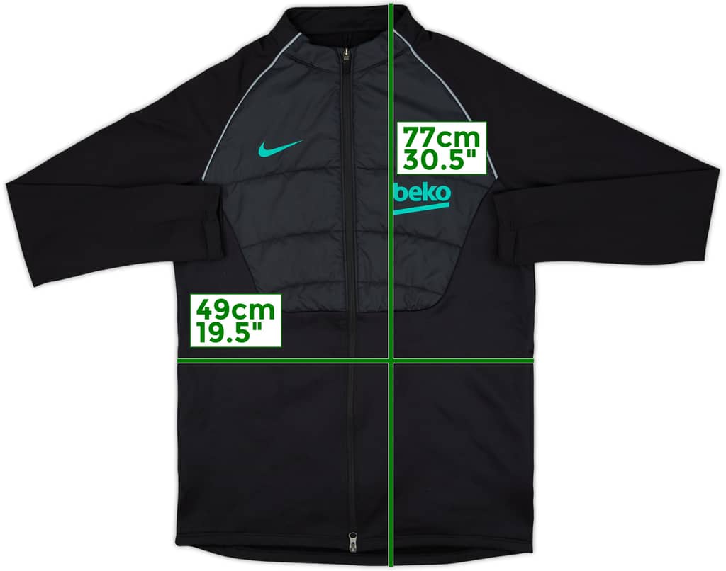 2020-21 Barcelona Nike Track Jacket - 8/10 - (M)