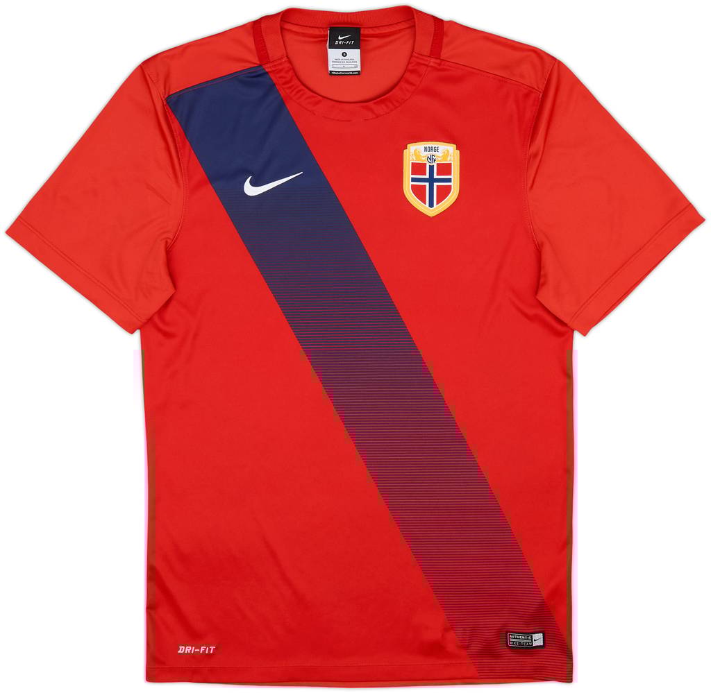 2015-16 Norway Home Shirt - 9/10 - (S)
