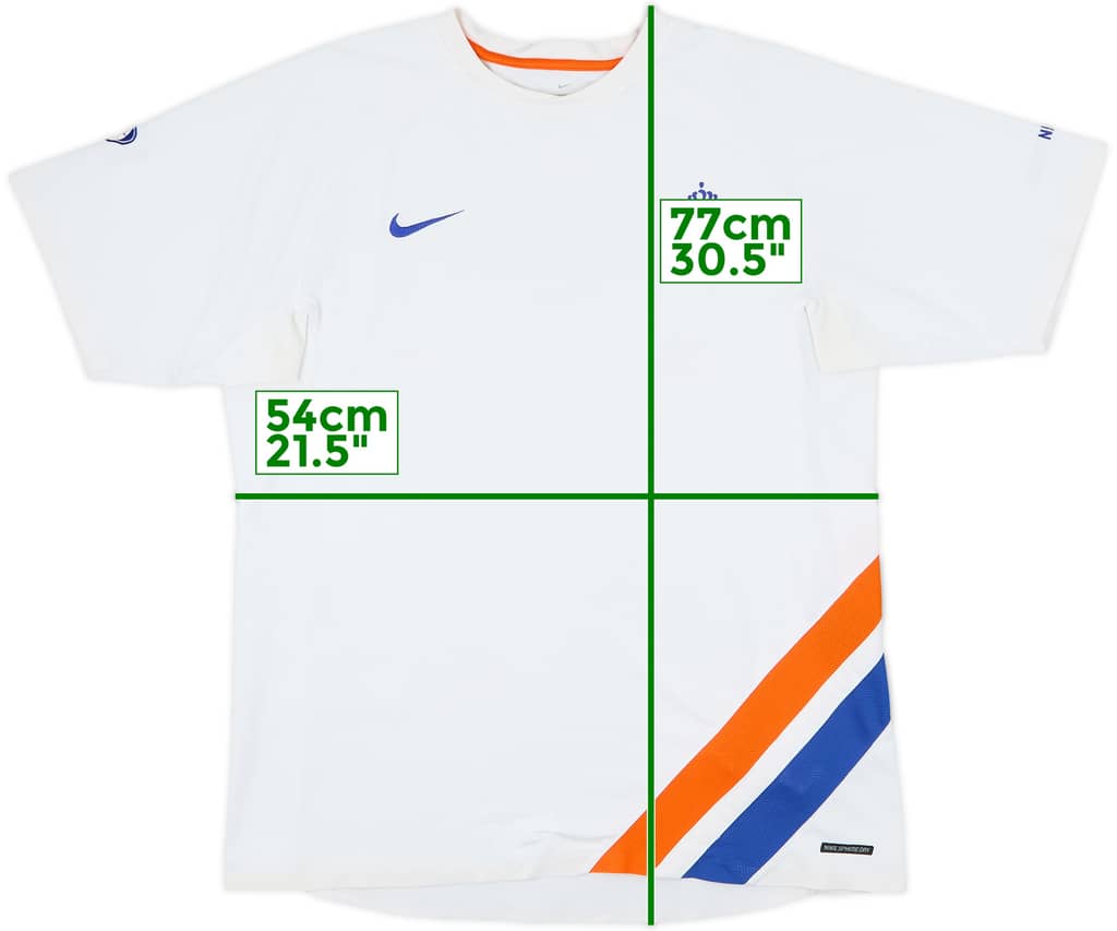 Camiseta Nike de entrenamiento de Netherlands 2006-07 - 4/10 - (L)