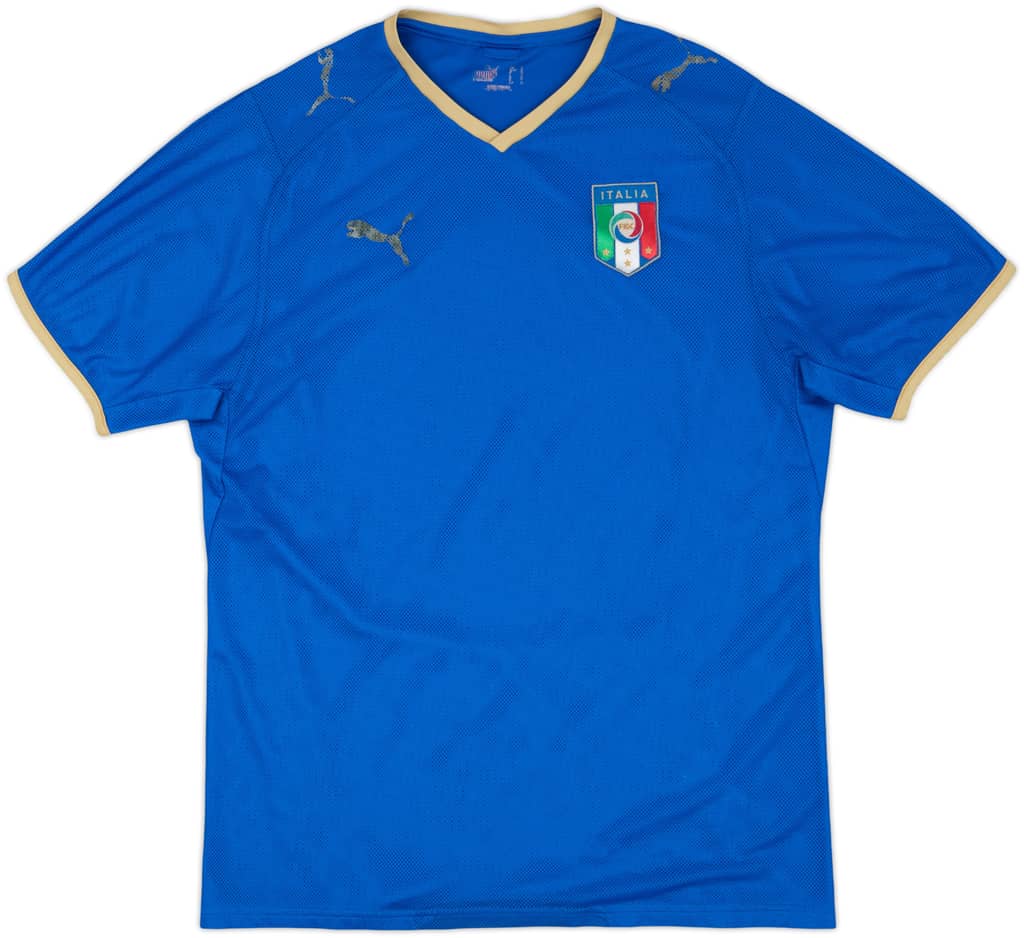 2007-08 Italy Home Shirt - 4/10 - (M)
