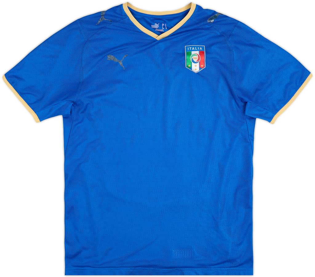 2007-08 Italy Home Shirt - 4/10 - (M)