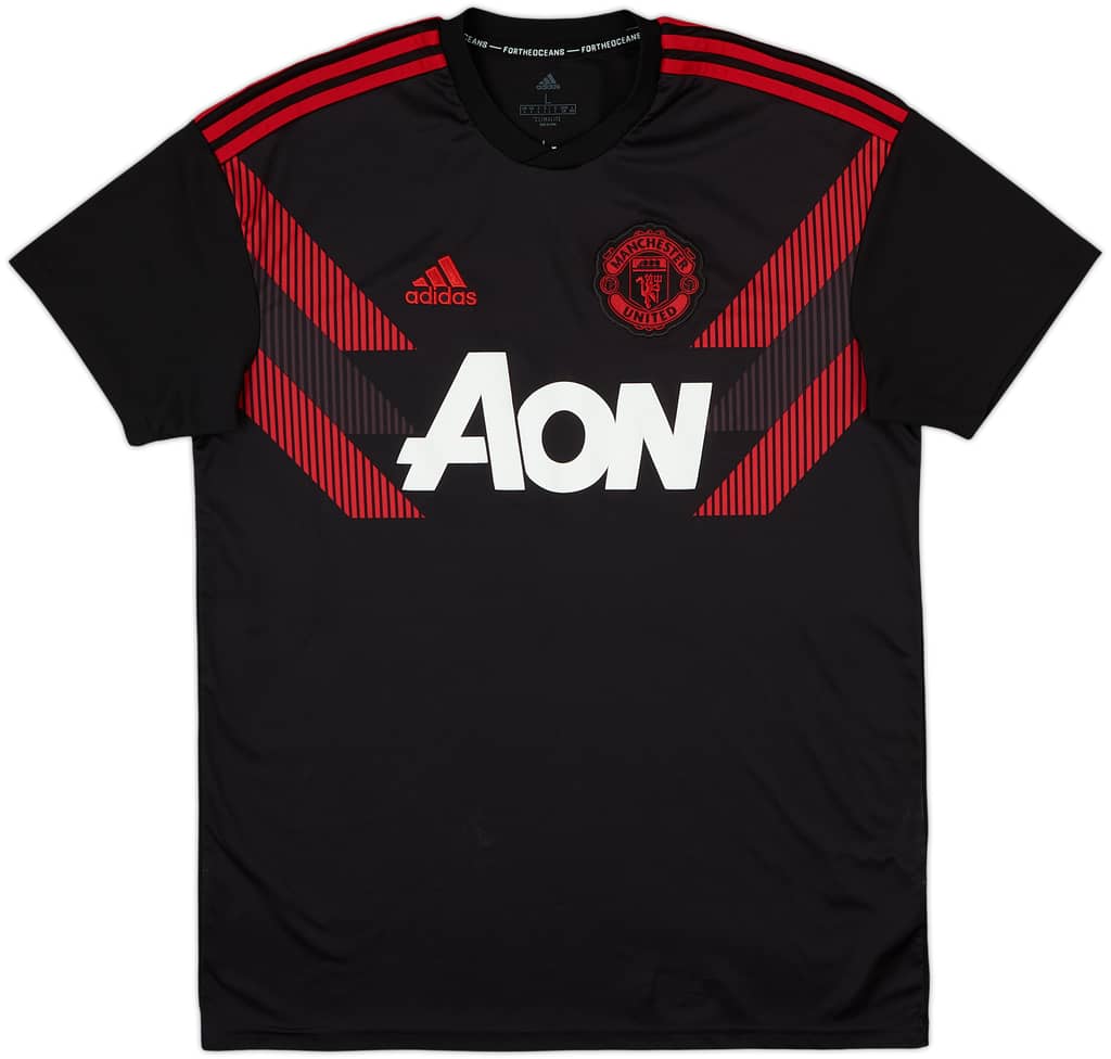 2018-19 Manchester United adidas Training Shirt - 9/10 - (L)