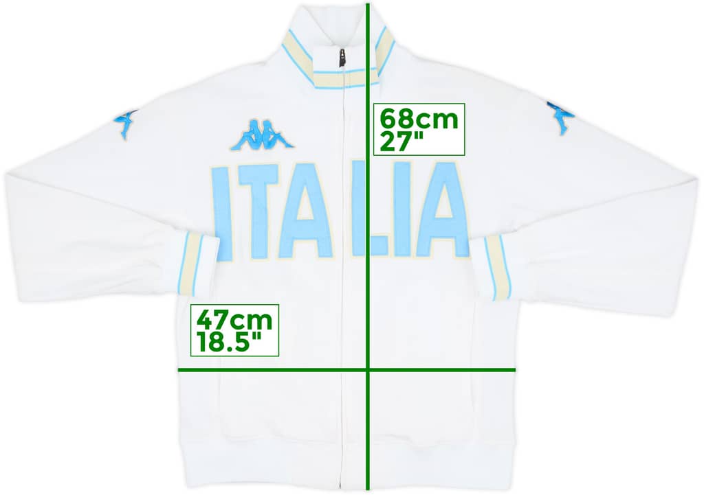2009-10 Italy Kappa Track Jacket - 8/10 - (M)