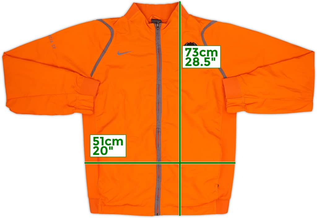 2006-07 Valencia Nike Track Jacket - 7/10 - (L)