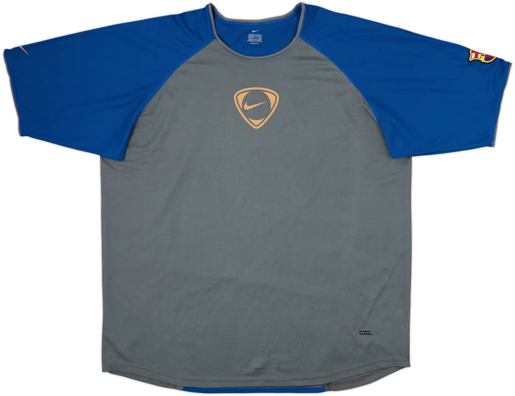 2002-03 Barcelona Nike Training Shirt - 9/10 - (XXL)