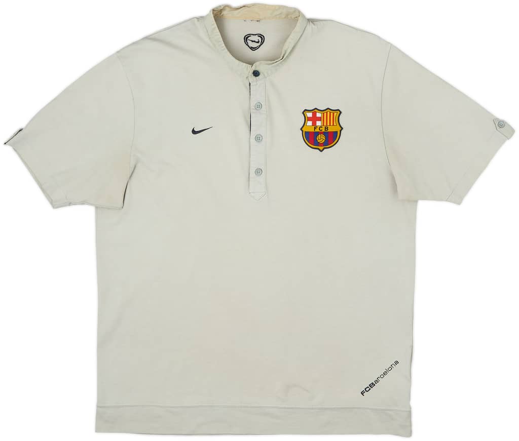 2008-09 Barcelona Nike Polo - 8/10 - (L)