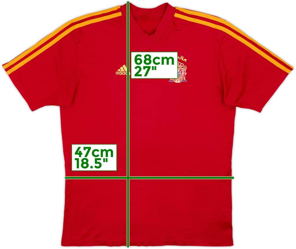 Camiseta de entrenamiento adidas de España 2004-06 - 5/10 - (S)