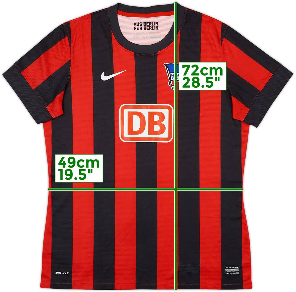 2012-13 Hertha Berlin Away Shirt - 8/10 - (Women's L)
