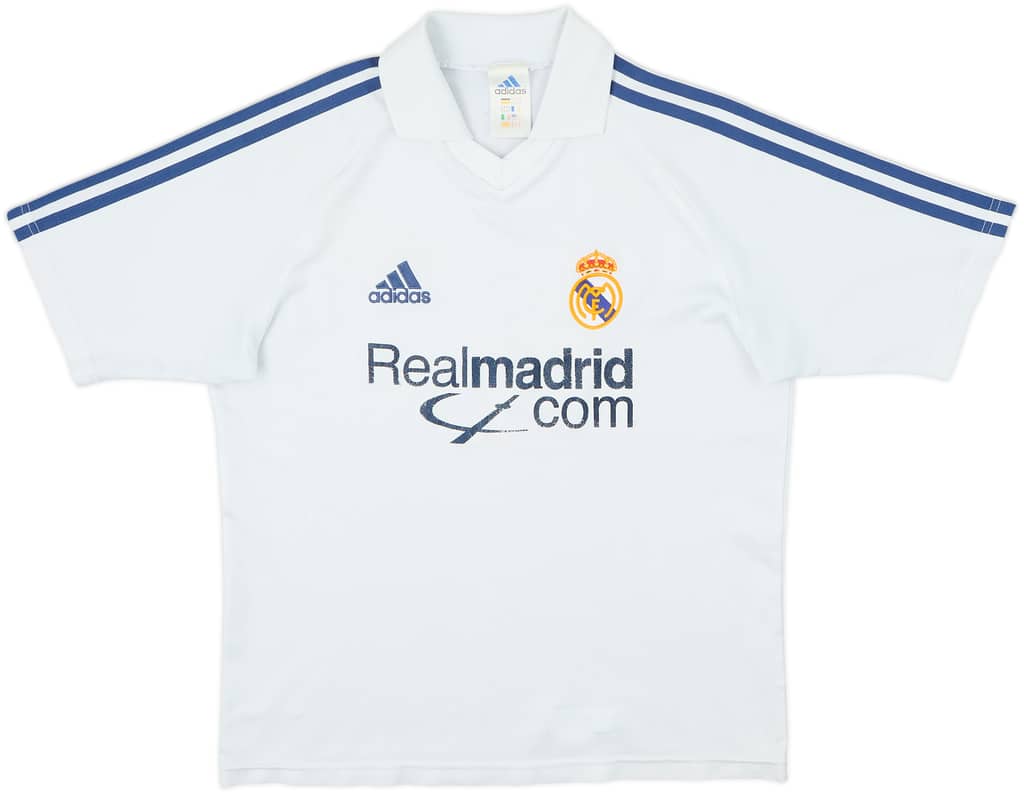 Camiseta de local del Real Madrid 2001 - 6/10 - (Y)
