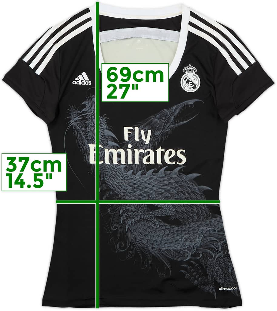2014-15 Real Madrid Third Shirt - 6/10 - (Women's M)