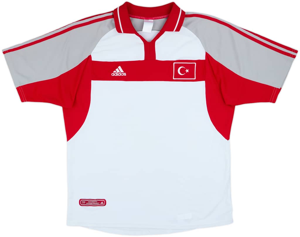 Camiseta de visitante de Turkey 2000-02 - 6/10 - (XL)