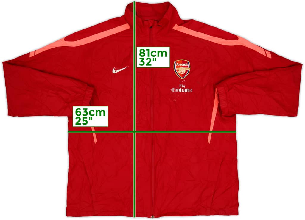 2010-11 Arsenal Nike Track Jacket - 3/10 - (XL)