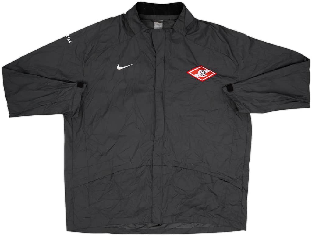 2007-08 Spartak Moscow Nike Hooded Rain Jacket - 8/10 - (XXL)