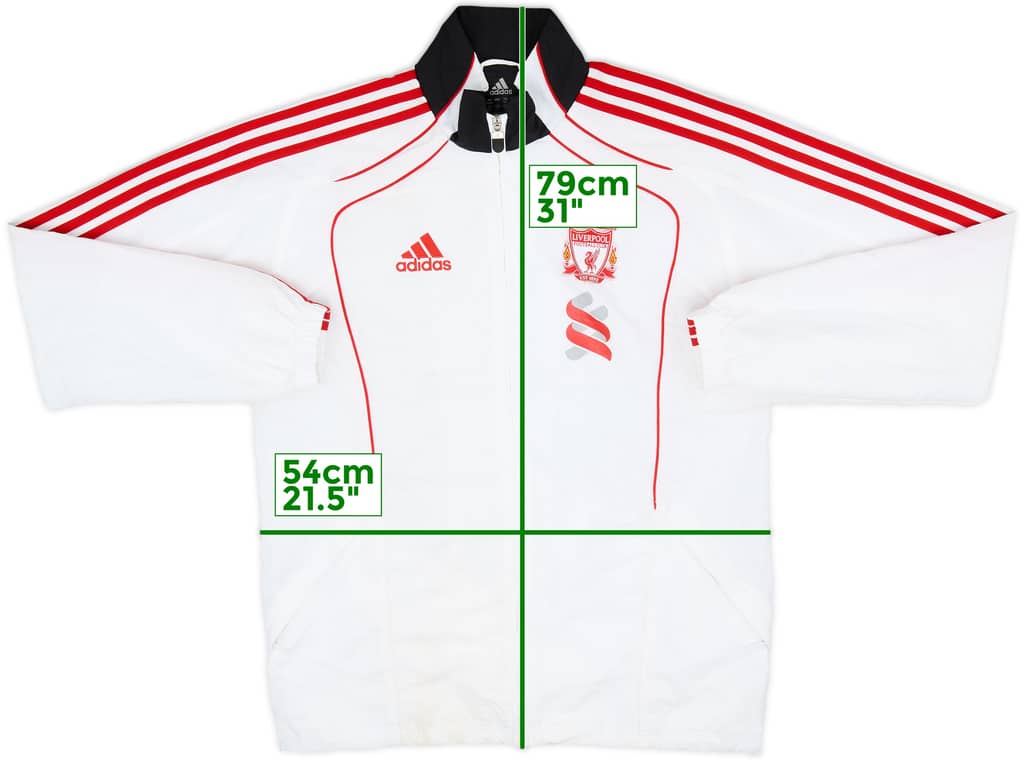 2010-11 Liverpool adidas Track Jacket - 5/10 - (M)