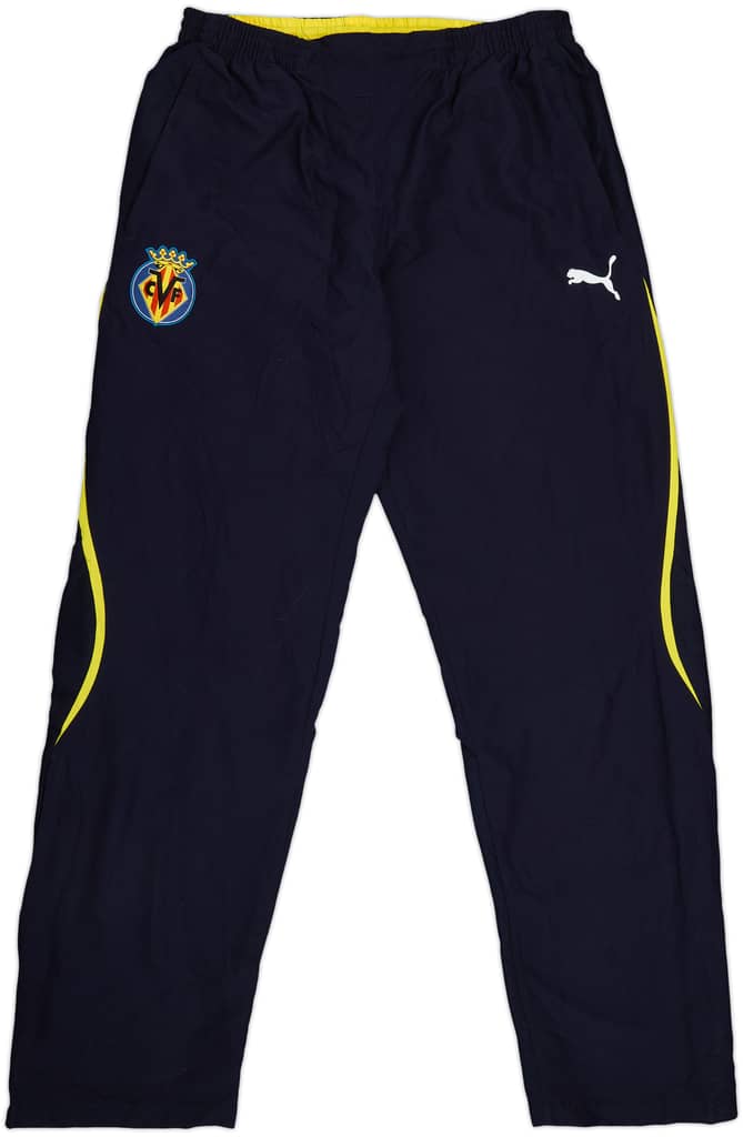 2007-08 Villarreal Puma Track Pants/Bottoms - 9/10 - (M)