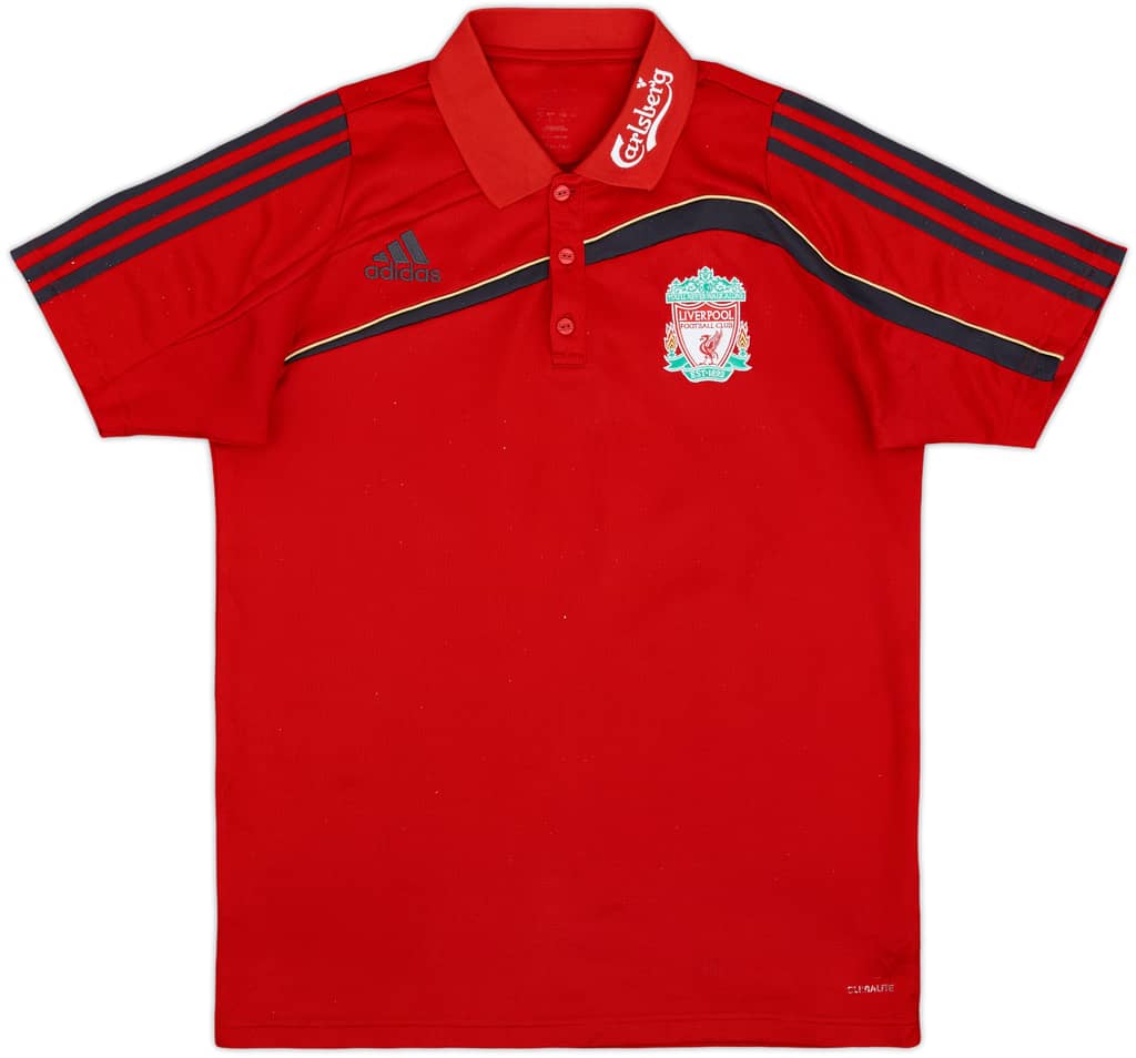 2009-10 Liverpool adidas Polo Shirt - 6/10 - (L)
