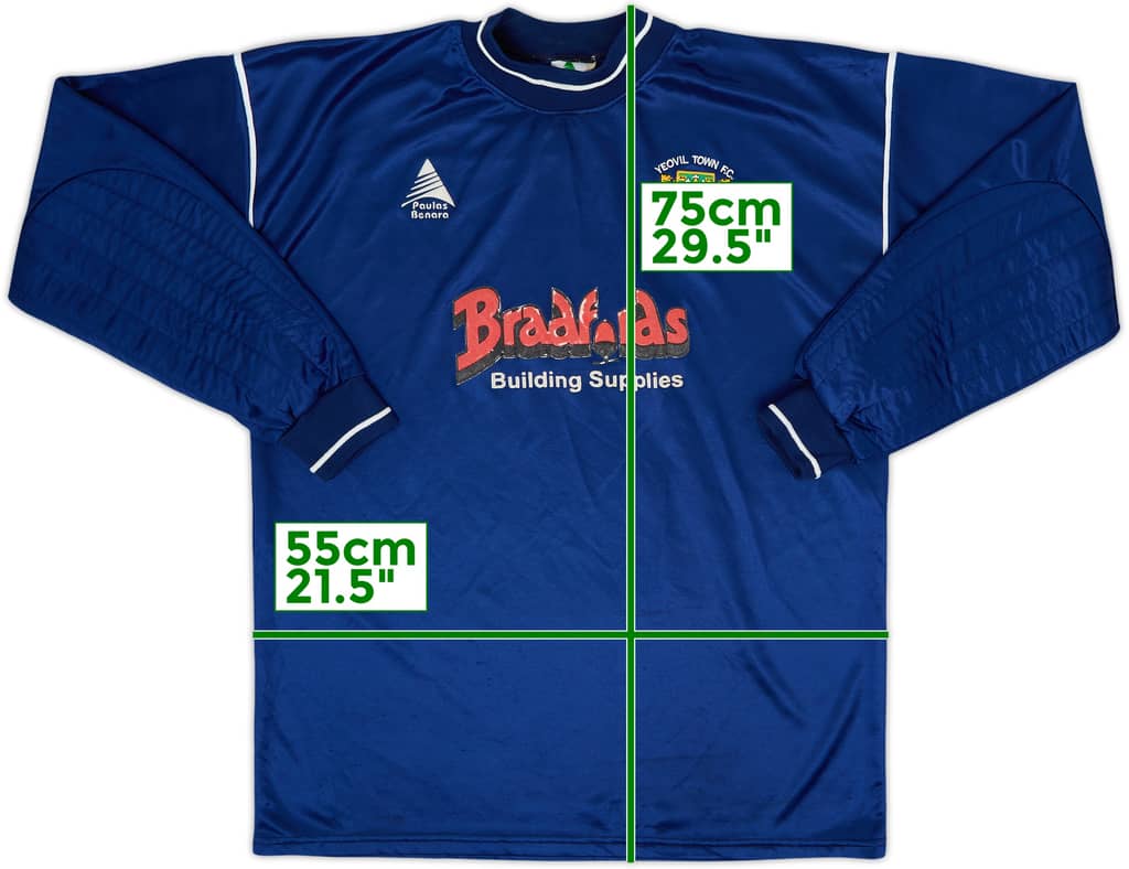 Camiseta de portero del Yeovil Town 2003-04 - 6/10 - (L)