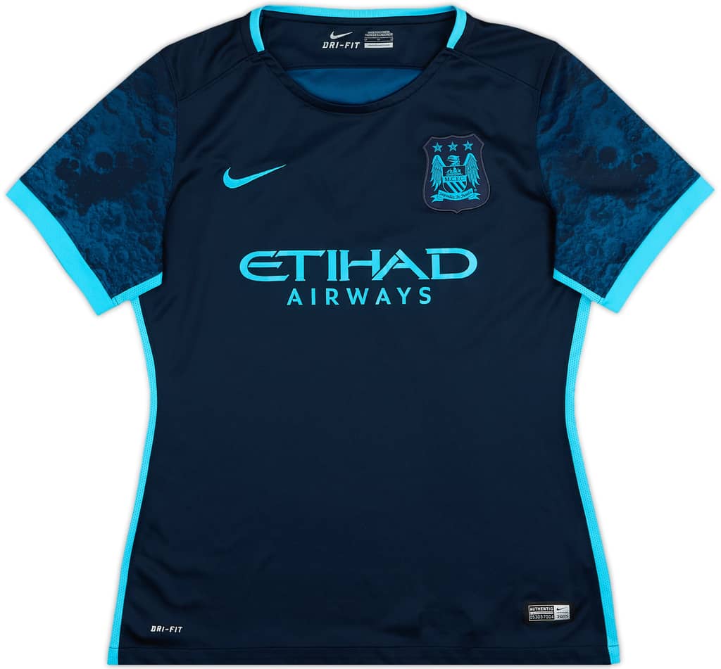 2015-16 Manchester City Away Shirt - 10/10 - (Women's M)