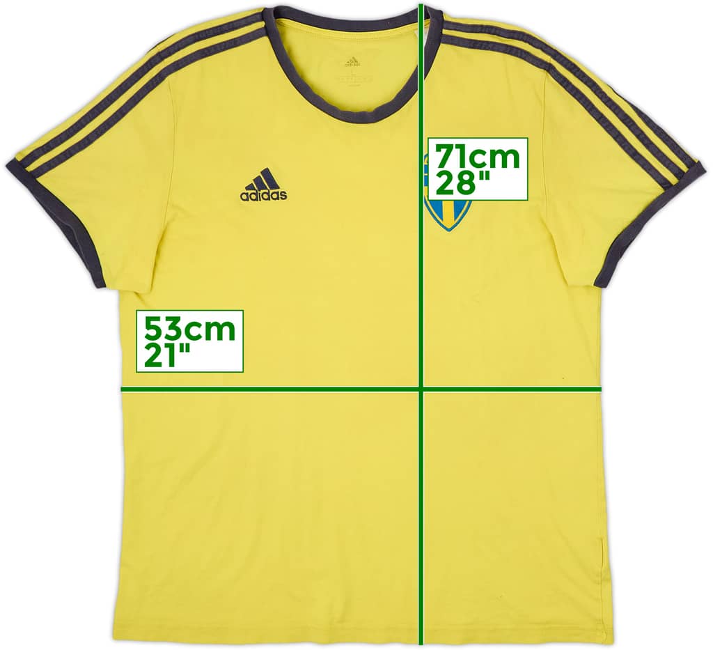 2019-20 Sweden adidas Cotton Tee - 5/10 - (L)