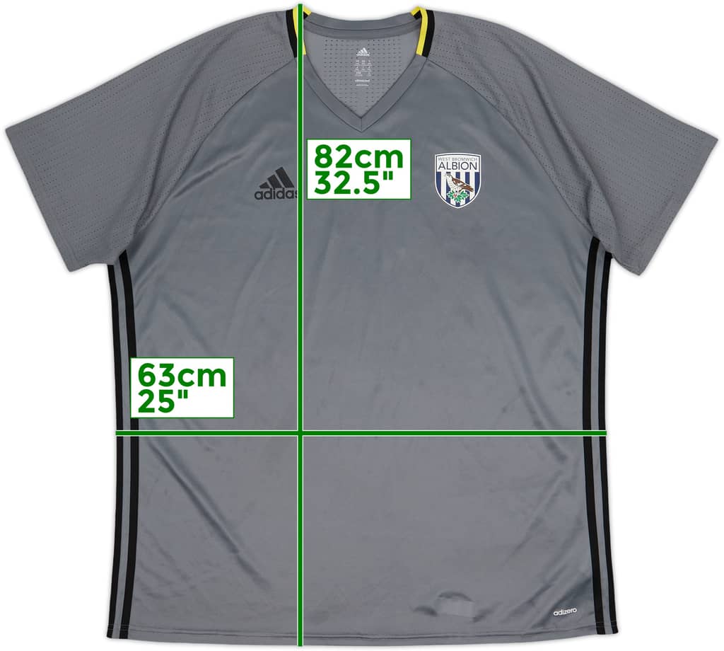 2015-16 West Brom adizero Training Shirt - 8/10 - (XXL)