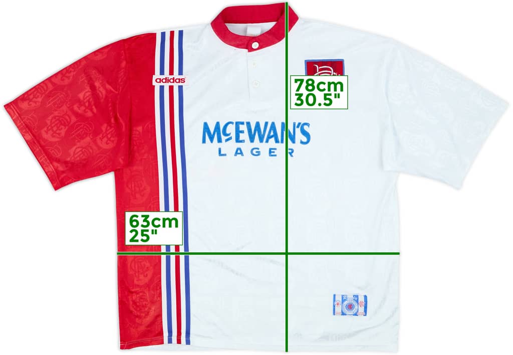 1996-97 Rangers Away Shirt - 6/10 - (XXL)