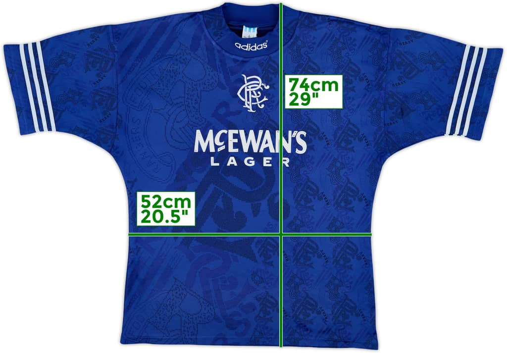1994-96 Rangers Home Shirt - 6/10 - (L)