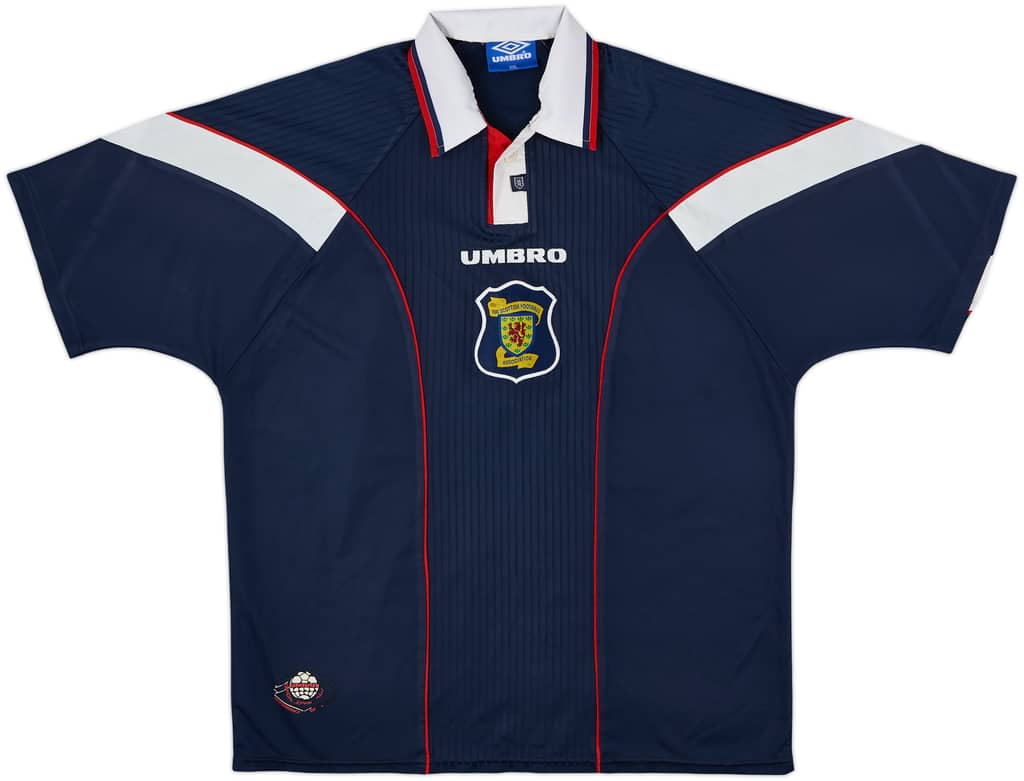 1996-98 Scotland Home Shirt - 8/10 - (XXL)