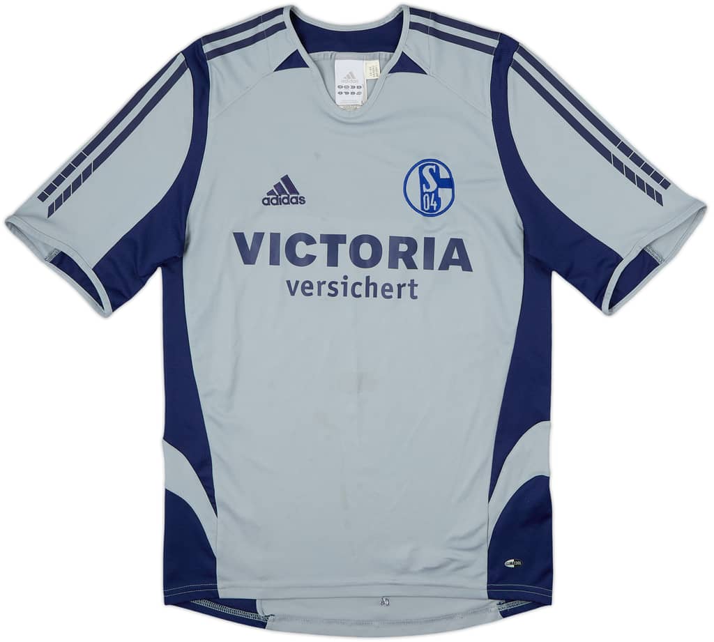 2005-07 Schalke Camiseta Visitante - 8/10 - (S)